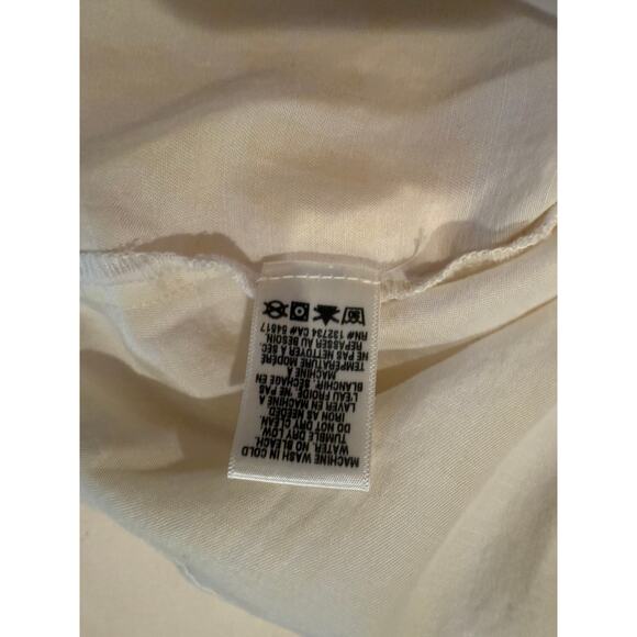 Bella Dahl Blouse Small Tie-Dye Sleeveless High Neck Soft Boho Minimalist Top - Picture 6 of 7